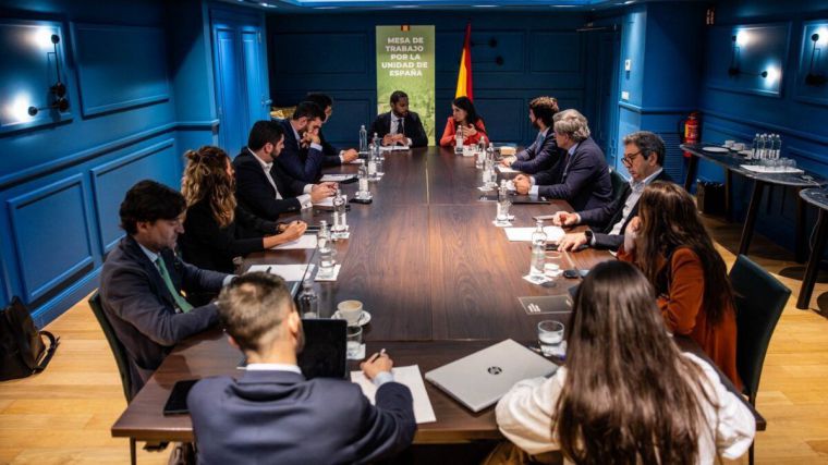 VOX impulsa la Mesa de Trabajo por la Unidad de España frente a la amnistía