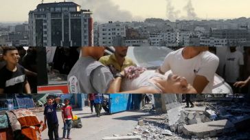 Nuevos ataques aéreos en el centro y el sur de Gaza mientras se intensifica el conflicto