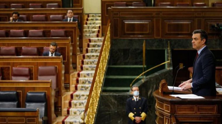 Sánchez defiende el estado de alarma ante una 'legislación ordinaria insuficiente' y califica la crispación política de 'inútil'