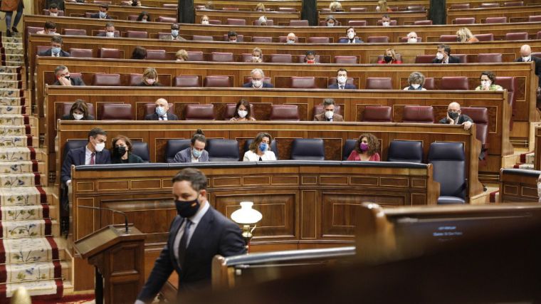 El Congreso da la espalda a Vox pero Abascal advierte: 'España prevalecerá'