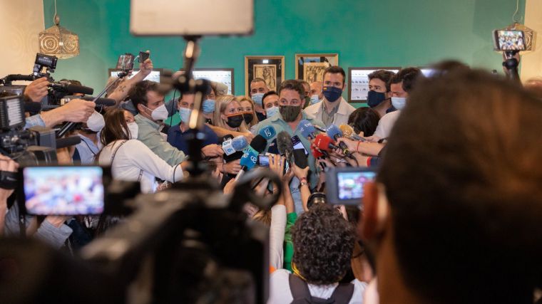 Santiago Abascal y su recado al Gobierno por los indultos: 'Nos vemos en Colón'