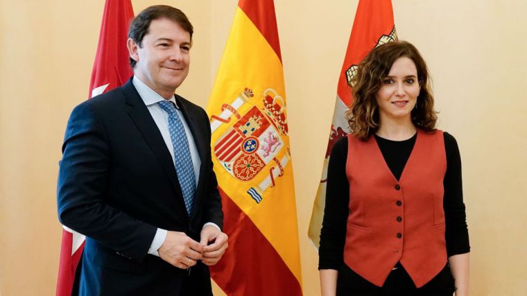 Isabel Díaz Ayuso y Alfonso Fernández Mañueco