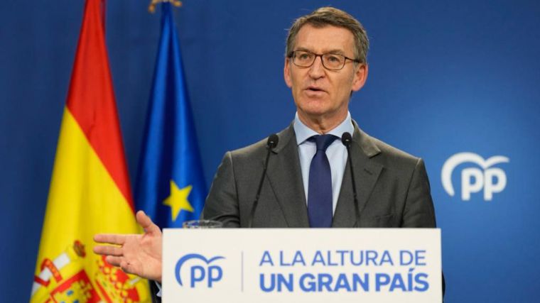 Feijóo acusa a Sánchez de 'fraude electoral'