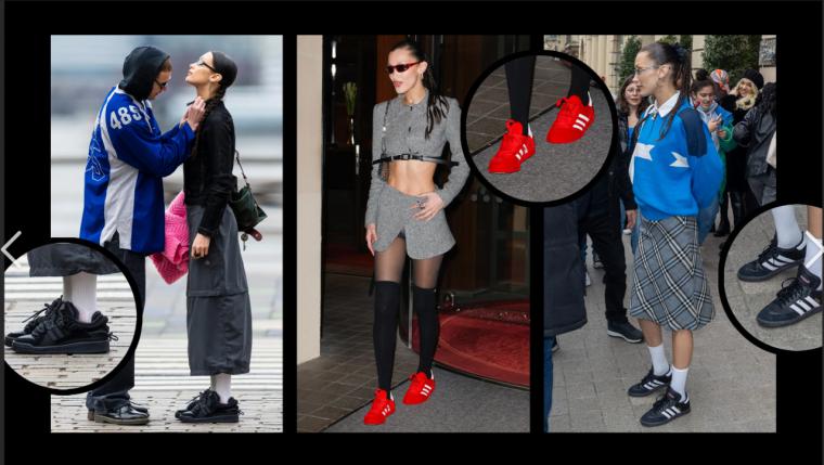 Adidas nombra a Bella Hadid, pro-Hamas, como el rostro del relanzamiento de las zapatillas olímpicas de Múnich 1972