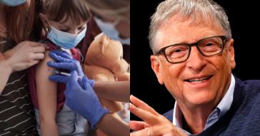 Alarma sobre el plan de Bill Gates de vacunar a 500 millones de niños para 2030