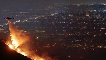 Posible incendio intencionado agrava crisis de incendios en Los Ángeles