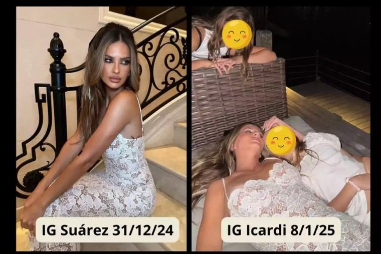 Mauro Icardi muestra su relación con la China Suárez en Instagram mientras sus hijas están con Wanda