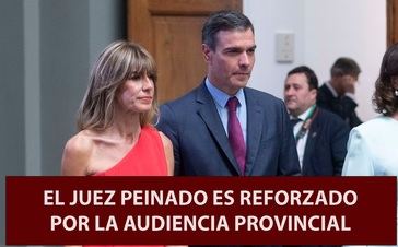 La Audiencia Provincial de Madrid autoriza la investigación sobre la esposa de Pedro Sánchez