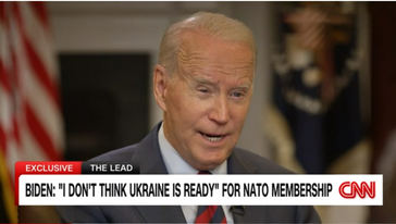 Biden revela por qué Ucrania no puede unirse a la OTAN en este momento