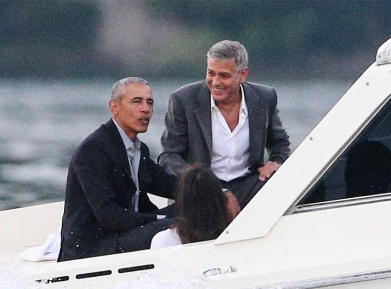 George Clooney está 'furioso con Obama' por usarlo como 'chivo expiatorio' para la derrota de Kamala