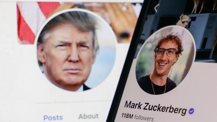 Zuckerberg ajusta Meta para acercarse a Trump en su segundo mandato