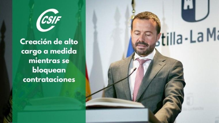 CSIF rechaza el nombramiento de Escudero como Comisionado de Accesibilidad