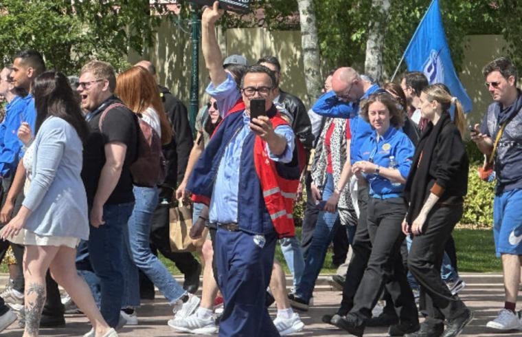 Disneyland se prepara para una huelga masiva