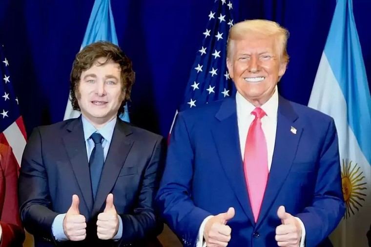 Trump respalda a Javier Milei e invita al presidente argentino a la Casa Blanca