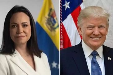 Trump apoya a Machado y González tras su secuestro en Venezuela