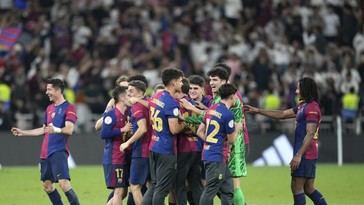 El Barcelona arrasa al Real Madrid y conquista la Supercopa de España