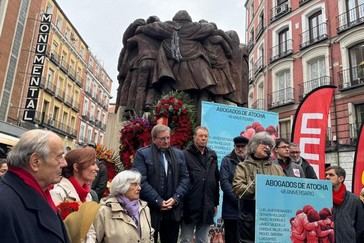 Monumento a abogados de Atocha será reconocido como Lugar de Memoria Democrática