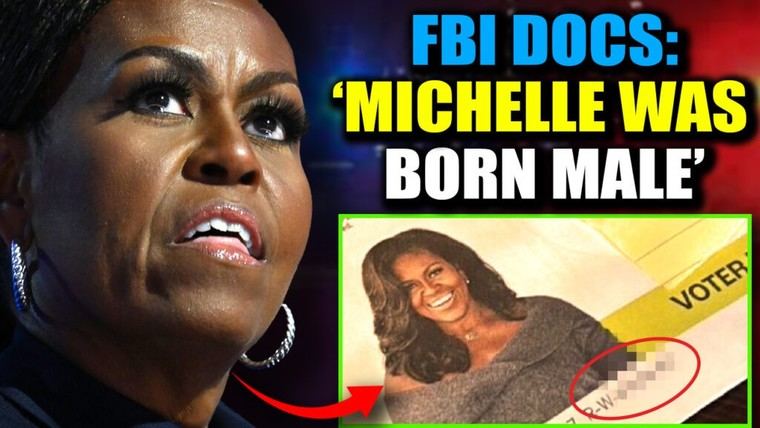 FBI Revela Documentos que Aseguran que Michelle Obama es un Hombre Biológico