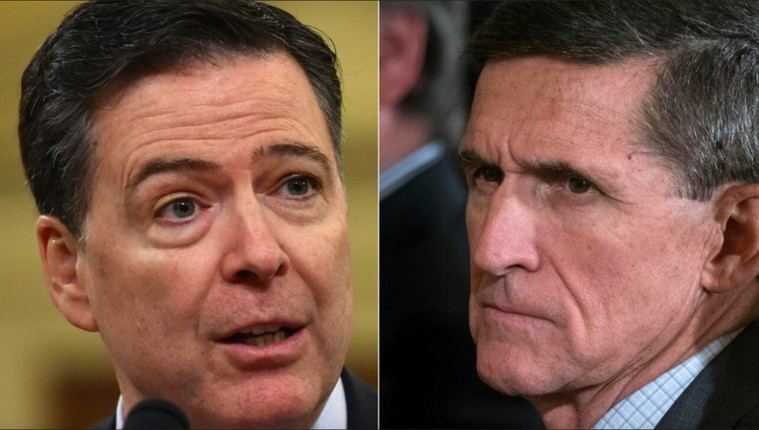 General Flynn advierte a Comey: 'Podrías ir a prisión si no revelas a alguien más poderoso'