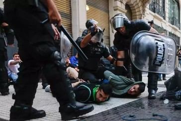 Detenidos en disturbios del Congreso tienen antecedentes penales