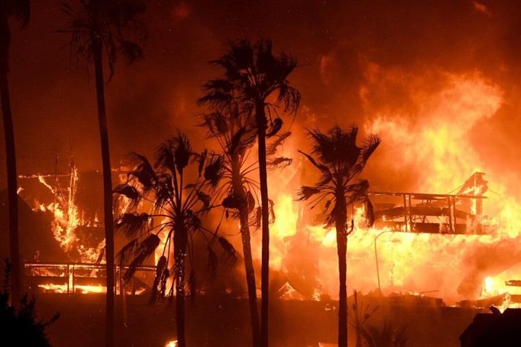 Celebridades de Hollywood evacuadas por devastadores incendios en Los Ángeles