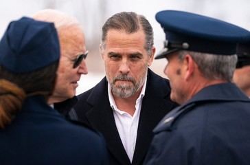 Obra de Hunter Biden con imágenes inapropiadas destruida por incendios en Los Ángeles