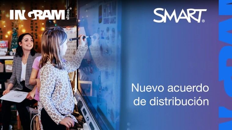 Ingram Micro se convierte en distribuidor de dispositivos SMART Technologies para educación y empresas