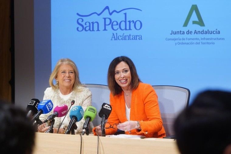 Acuerdo para construir un intercambiador de transportes en San Pedro Alcántara