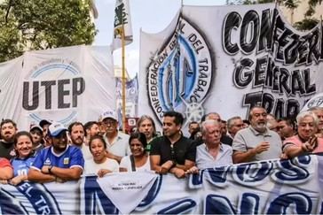 CGT convoca a un tercer paro general contra Milei para el 8 de abril