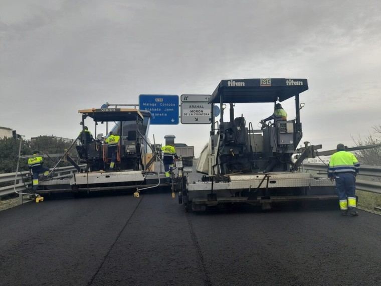 Junta de Andalucía invierte 4,5 millones en renovar la A-92 en Almería