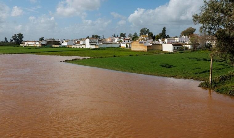 La Junta extiende la vigilancia por inundaciones a nuevos municipios en Andalucía