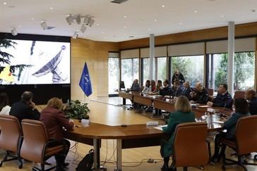 Robles destaca la relevancia del dominio espacial en el tercer aniversario de la guerra en Ucrania