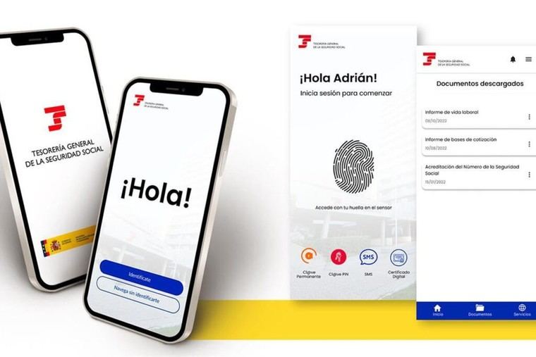 La app de la Seguridad Social alcanza 500,000 descargas en dos meses