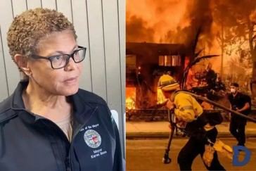 Karen Bass reduce presupuesto de bomberos en Los Ángeles mientras aumenta gasto en librerías y recreación