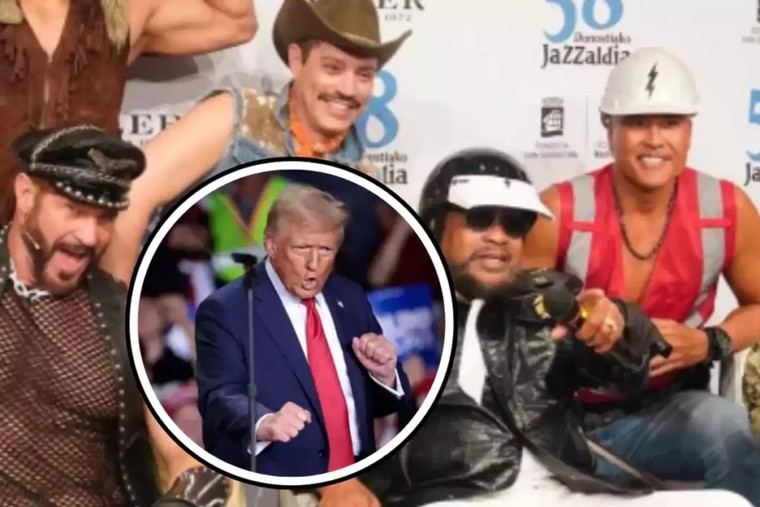 Village People se presentan en la asunción de Donald Trump junto a Javier Milei