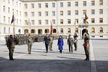 Margarita Robles rinde homenaje a los caídos en Ucrania en Toledo