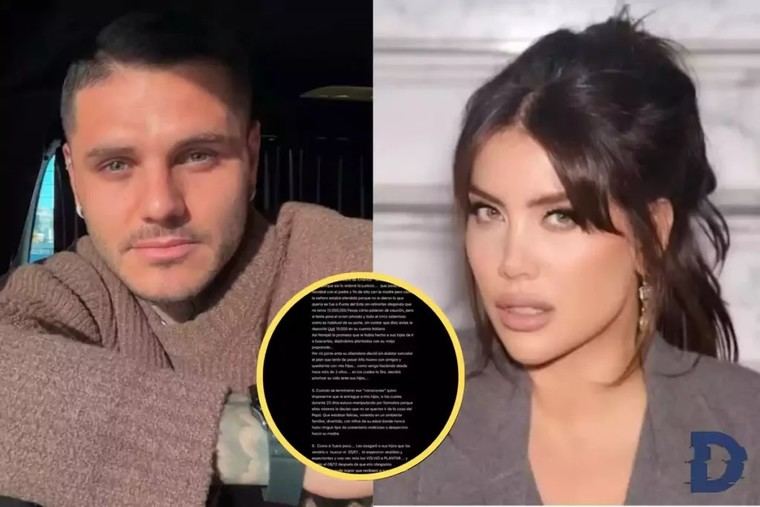 Icardi denuncia maltrato hacia sus hijas en conflicto con Wanda Nara