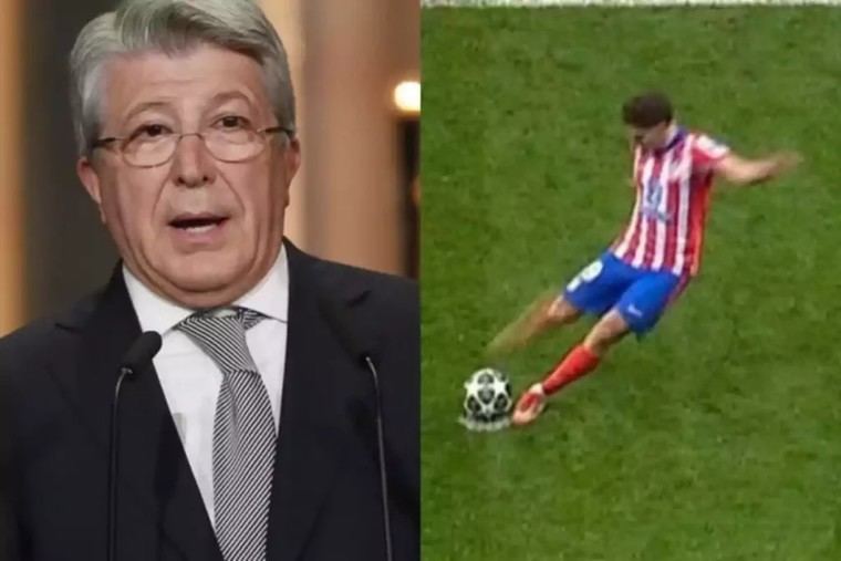 Cerezo del Atlético afirma tener pruebas sobre el penal anulado a Julián Álvarez