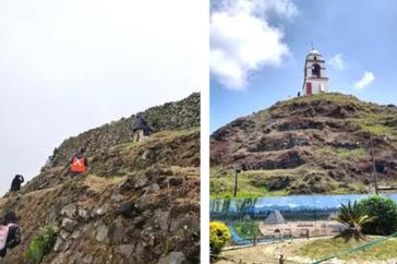 Antigua pirámide en México se derrumba debido a las fuertes lluvias