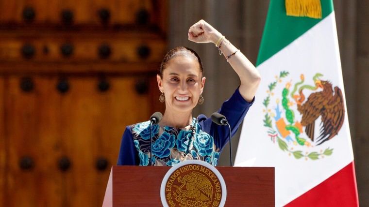 Sheinbaum asegura que México puede enfrentar una recesión mundial