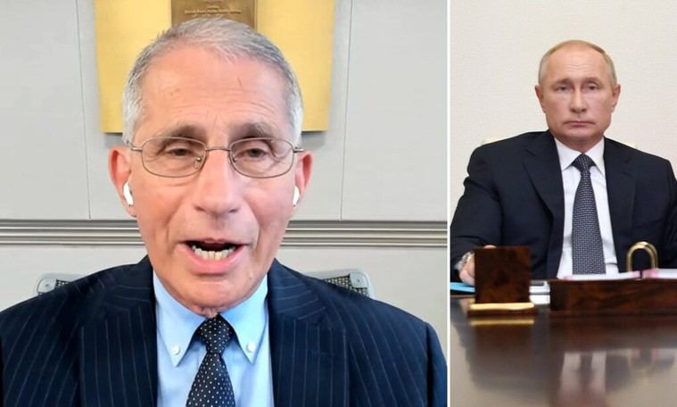 Putin exige extradición de Fauci por 'crímenes contra la humanidad' en negociaciones de paz para Ucrania