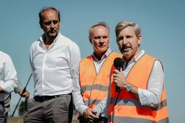 Frigerio inicia plan para mejorar rutas en Entre Ríos