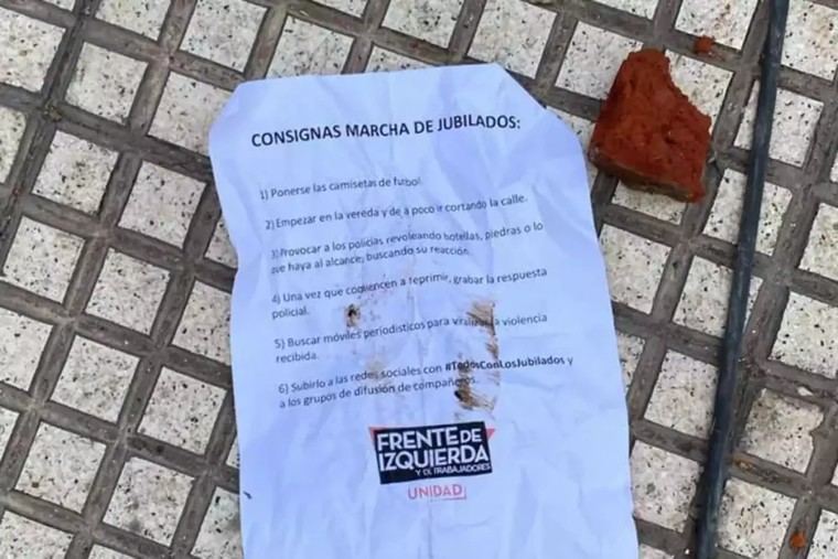 Consignas del Frente de Izquierda revelan estrategias en marcha contra Milei