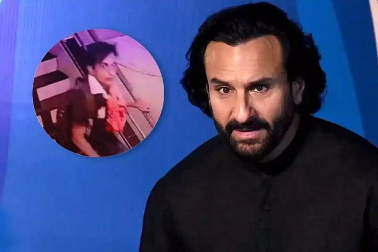 Filtran video del ataque al actor Saif Ali Khan en su hogar