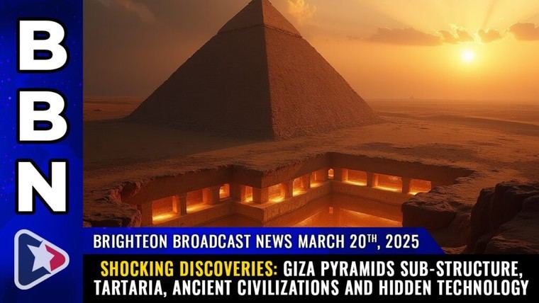 Descubren vasta estructura subterránea bajo las pirámides de Giza que desafía la historia antigua