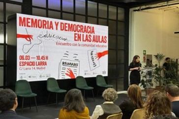 Sira Rego aboga por una educación que promueva la memoria histórica en las aulas