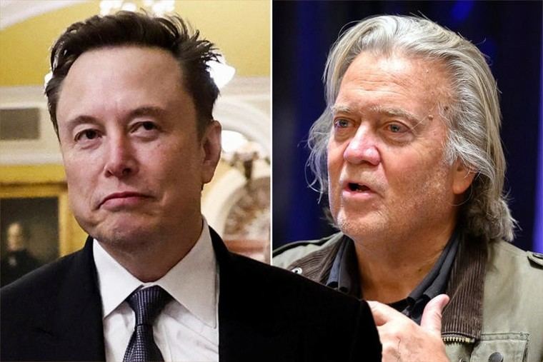 Bannon critica a Musk por modificar el algoritmo de X y advierte sobre un sistema de crédito social