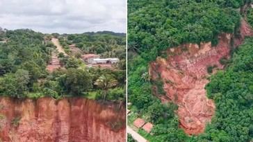 Buriticupu, Brasil, declara emergencia por cráteres que amenazan la ciudad