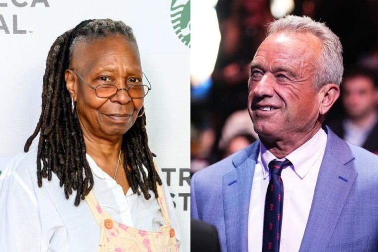 Whoopi Goldberg acusa a RFK Jr. de 'fat shaming' por promover un estilo de vida saludable