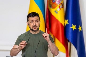 Zelensky justifica la cancelación de elecciones en Ucrania por la guerra con Rusia